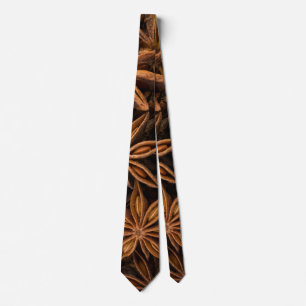 Cravate Motif Anise Stars