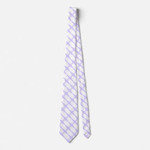 Cravate Motif Art déco à Lilac