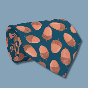 Cravate Motif Blue Acorn
