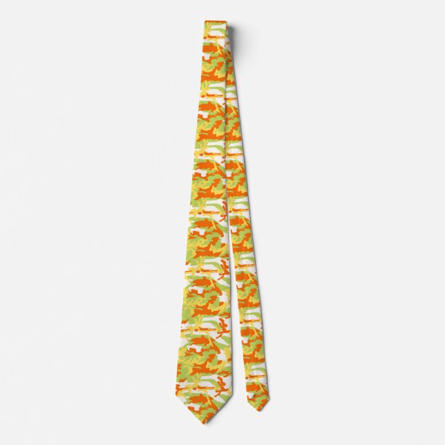 Cravate Motif Camo été (Devant)