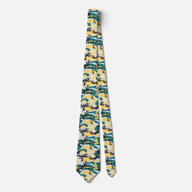 Cravate Motif Camo Lakeside (Devant)