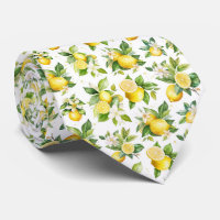 Motif citron, Fleurs de citron, Feuilles, Citrus