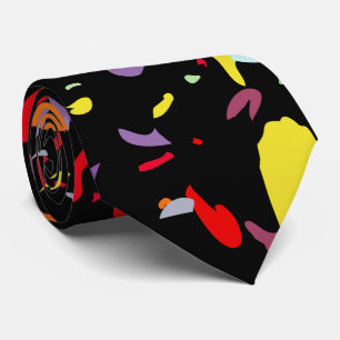 Cravate Motif coloré
