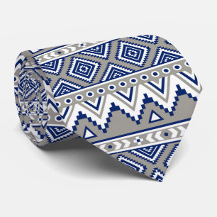 cravate motif cool aztec carrelé