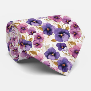 Cravate motif cool carrelé