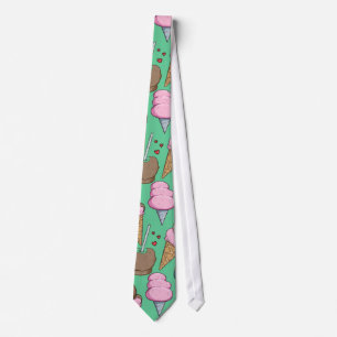 Cravate Motif crème glacée   motif Lollies   lollipop 29