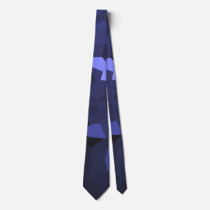 Cravate Motif Cristallisé Teinte Violette