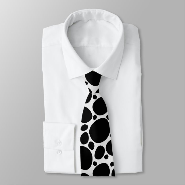 Cravate Motif dalmate (Attaché)