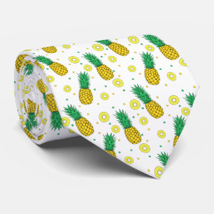 Cravate Motif d'ananas