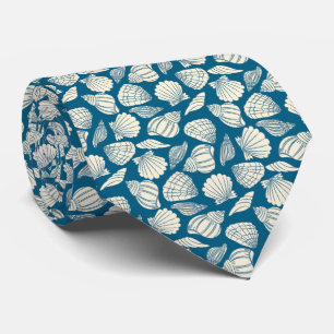 Cravate Motif d'animaux marins de l'océan