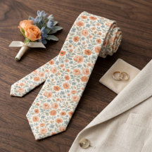 Motif d'art floral français chic décontracté migno