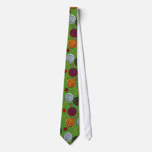 Cravate Motif de bonbons motif Lollies lollipop 39