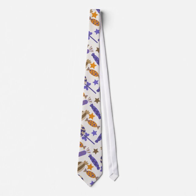 Cravate Motif de bonbons | motif Lollies | lollipop 57 (Devant)