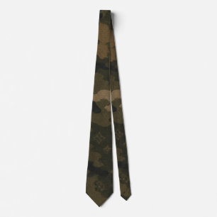 Cravate Motif de camouflage en bois élite Ranger