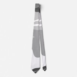 Cravate Motif de camouflage militaire urbain gris