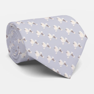 Cravate Motif de caniche
