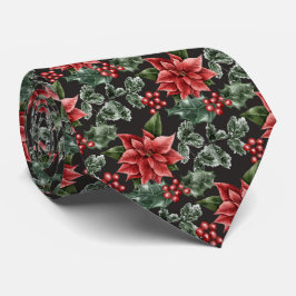 Cravate Motif de carrelage de Noël festif