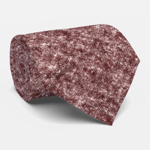 Cravate Motif de carrelage Dusty Rose