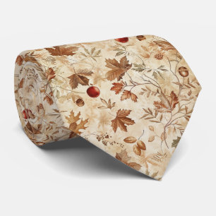 Cravate Motif de congé d'automne moderne