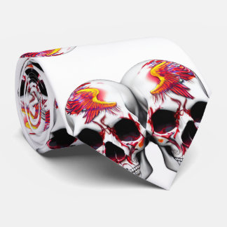 Cravate Motif de crânes