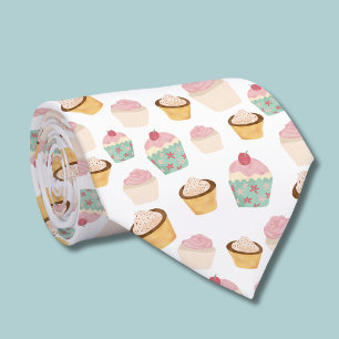 Cravate Motif de cupcake