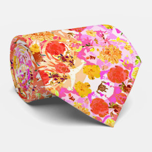 Cravate Motif de fleurs mignonnes pour filles