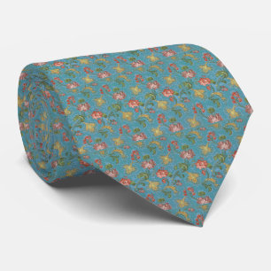Cravate Motif de fleurs multicolores
