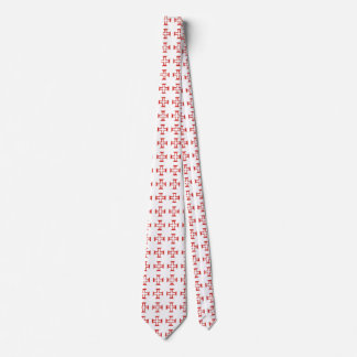 Cravate motif de la Croix-Rouge
