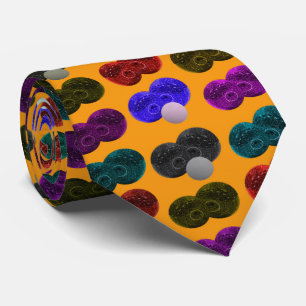 Cravate Motif de la Pop Art des Bowls de pelouse,