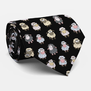 Cravate Motif de mouton