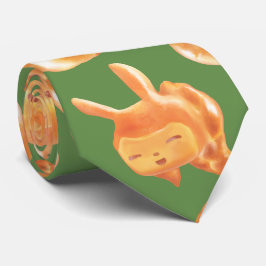 Cravate Motif de pain en forme d'animal adorable