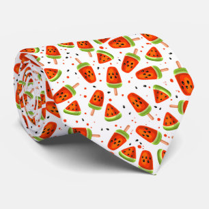 Cravate Motif de pastèque