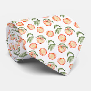 Cravate Motif de pêche d'été à l'aquarelle