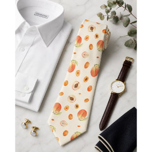 Cravate Motif de pêche d'été doux