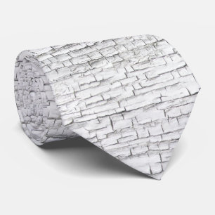 Cravate Motif de peinture craquelé rustique