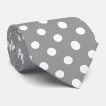 Motif de pois gris blanc