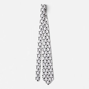Cravate Motif de serveurs lame gothiques