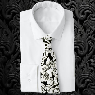 Cravate Motif de textile décoratif vintage William Morris
