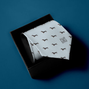 Cravate Motif des chiens de Daschund