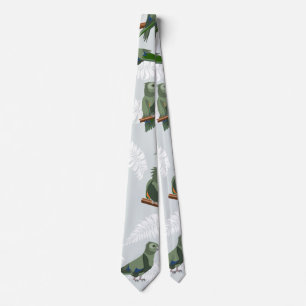 Cravate Motif des frondes de Kea Fern