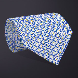 Cravate Motif drapeau de Patchwork Uruguay