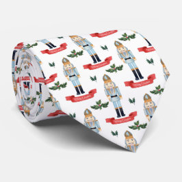 Cravate Motif en carrelage de noix de Noël festif