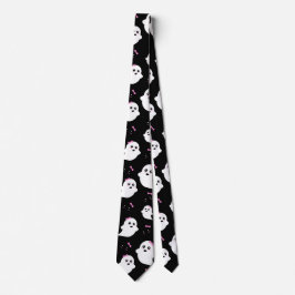 Cravate Motif Fille Fantôme