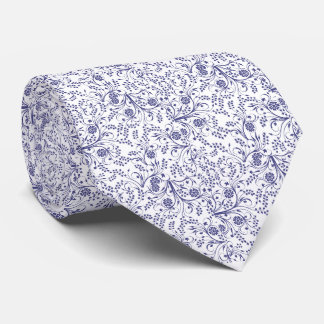 Cravate Motif Fleur sauvage été
