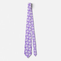 Motif floral géométrique moderne lilas et blanc