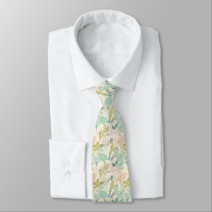 Cravate Motif floral moderne