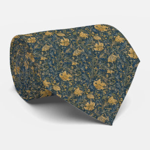 Cravate Motif Lily Doré de William Morris