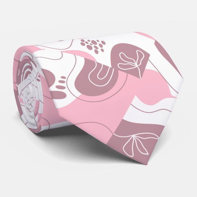 Cravate Motif minimaliste (Roulé)