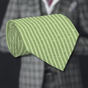 Cravate Motif minimaliste au style de paillettes de pistac