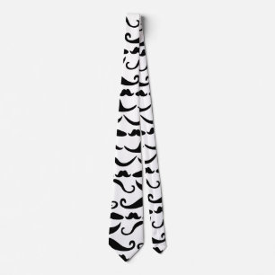 Cravate Motif Moustache